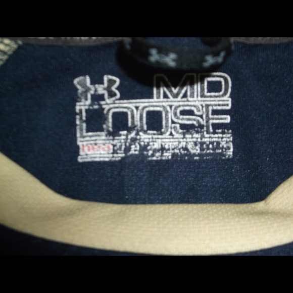 Under Armour NAVY Top L - Picture 4 of 7